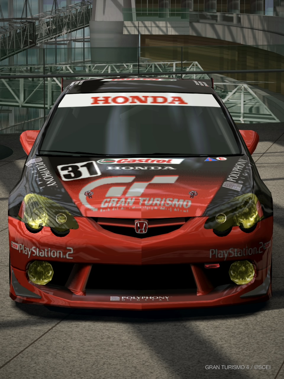 Integra Race Car front.JPG