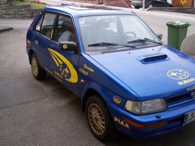 subaru justy turbo kit