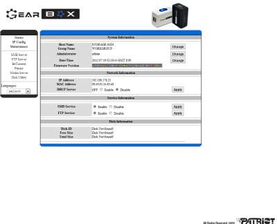 patriot digitus pearl Net Disk Setup.png